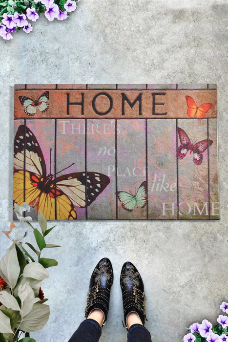 Conceptum Felpudo Butterfly Multicolor 40 x 60 cm